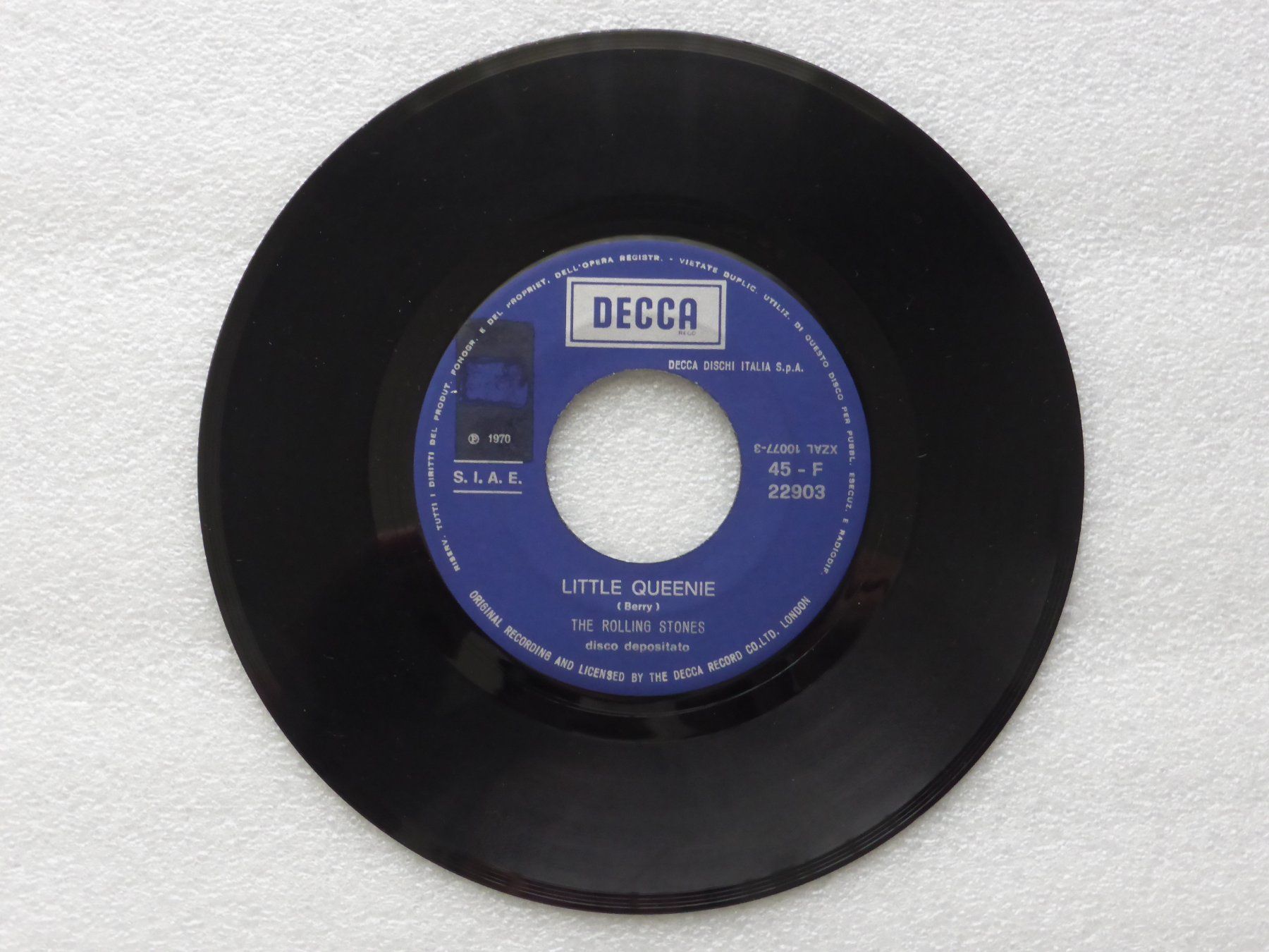 Dischi in vinile: Vinyl Single   THE ROLLING STONES – Usato da Küssnacht am Rigi venduto da Mondkinder 1