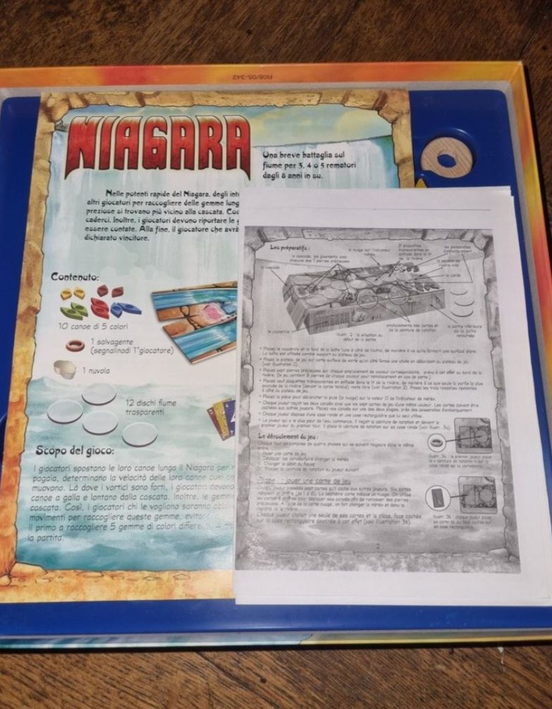 Giochi: Jeu de société Niagara de Gigamic – Usato da Fribourg venduto da jarmilka 5