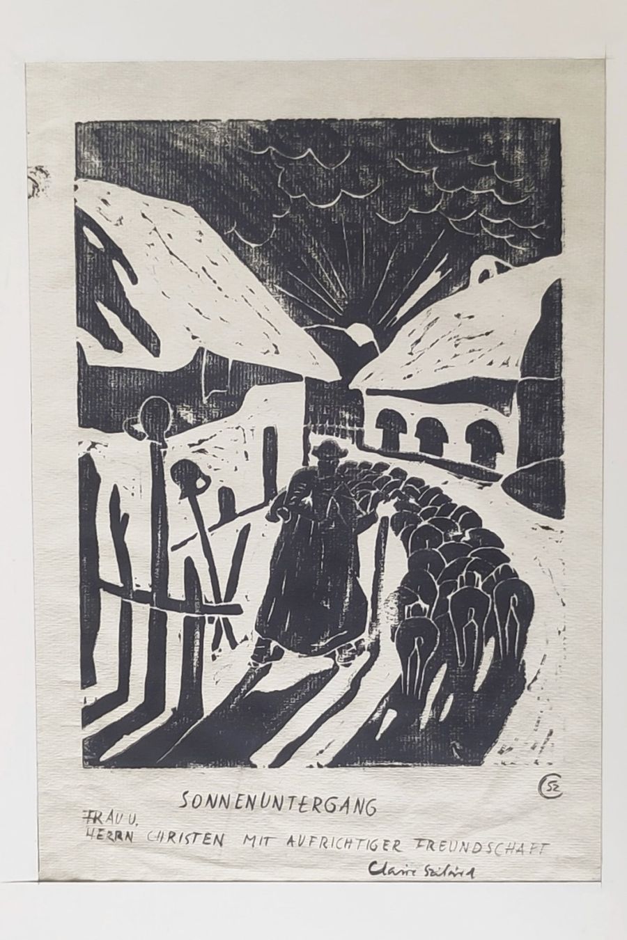 Arts picturaux & lithographies: Litographie von Clair Szilard – D'occasion à Regensdorf par vidreart