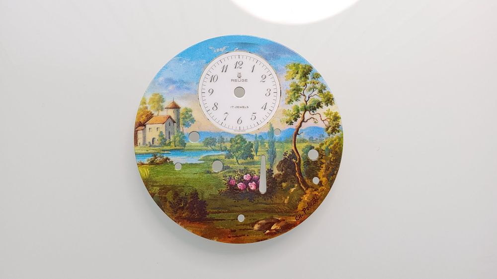 Montre De Poche Musicale Reuge Années 70 - Plaquée Or, Mécanique Manuelle, 18 Rubis, Occasion Suisse