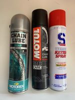 Motorrad Ketten Spray Set: Motorex, Motul, S100!