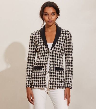 Odd Molly Blazer Gr. 2 /M Hahnentritt-Muster