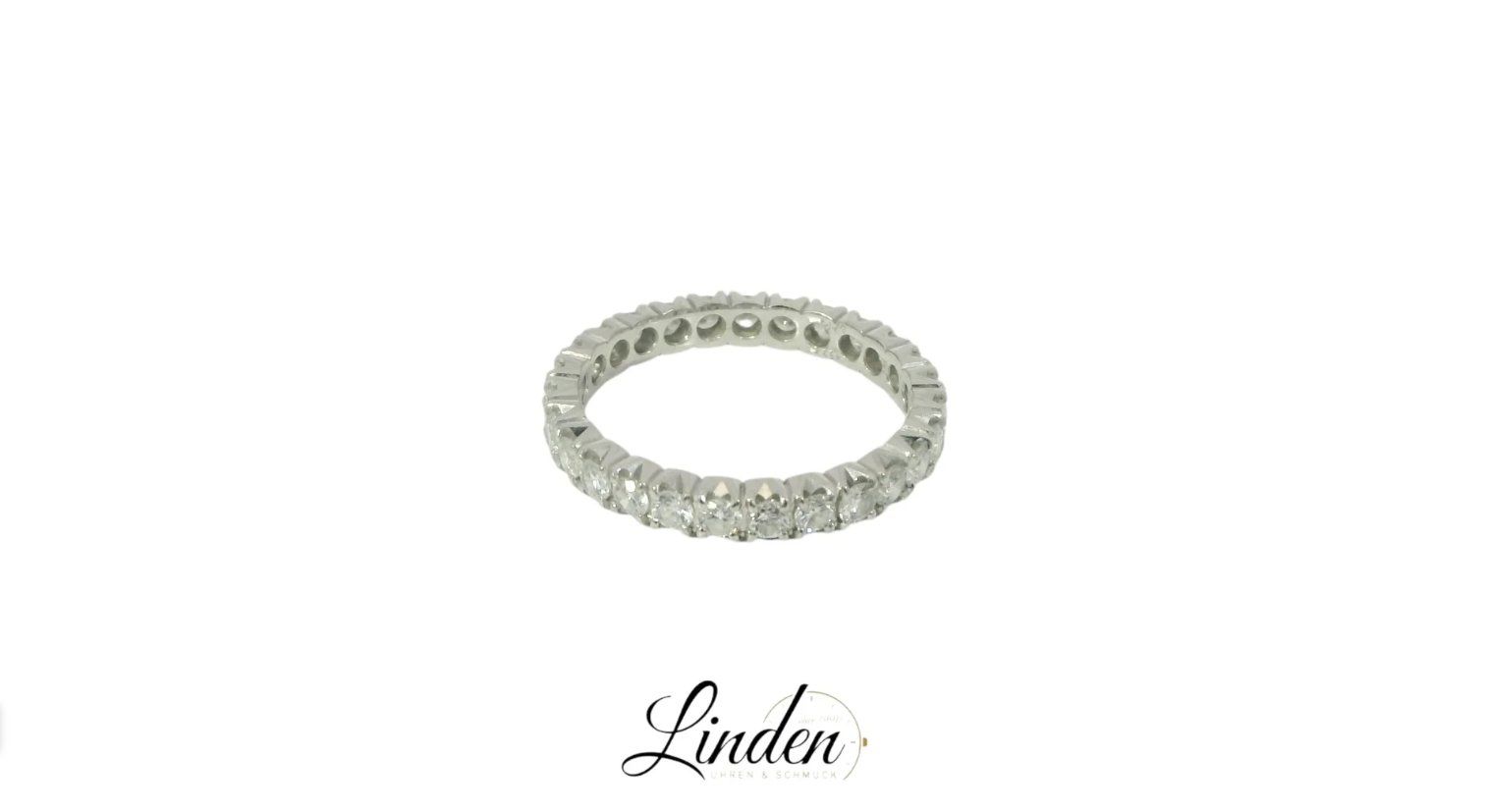 Ringe: Damenring 750 Gold Diamant – Gebraucht aus Zürich von Linden-Uhren