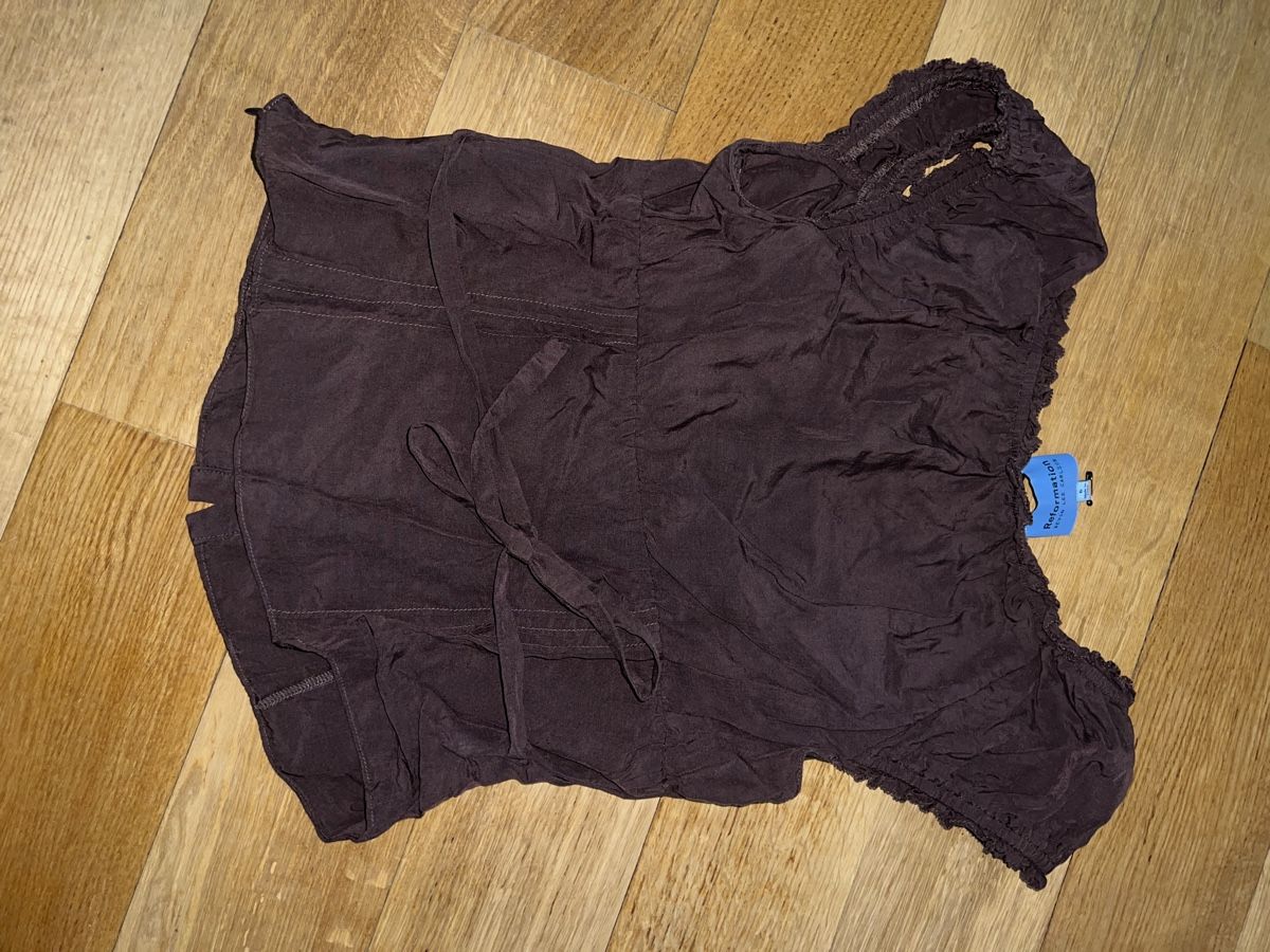 Reformation Tops: Reformation Devon Lee Carlson Top brown – Neuf (Voir description) à Aesch BL par sof_rk2j 3