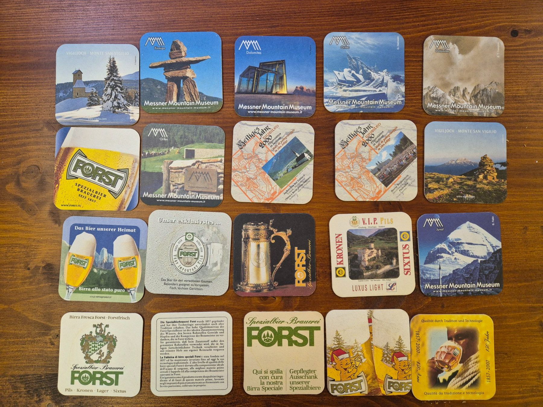 Sottobicchieri: Bierdeckel Brauerei Forst Italien – Usato da St.Gallen venduto da Stocken64