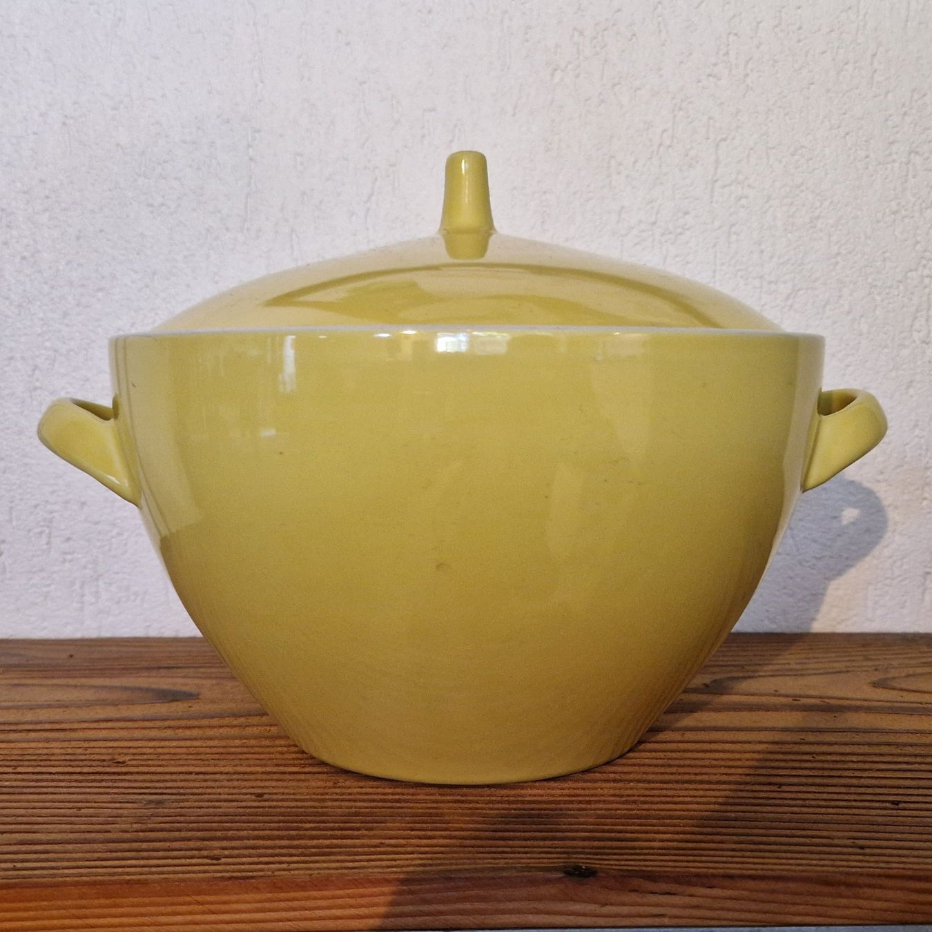 Rössler Servierplatten: Soupière Rössler jaune – Gebraucht aus Mervelier von marbre75