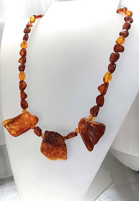 Catenine: 💎 Einzigartiges Bernstein Collier – Nuovo (secondo la descrizione) da Matzingen venduto da zingana 1