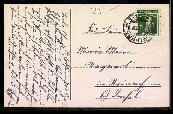 Cartoline postali: AK Solothurn, Mit Weissenstein – Usato da Berlin venduto da bartko-reher 1