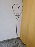 Metallherz mit Sockel 