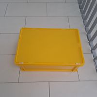 Utz Aufbewahrungsbox gelb mit Deckel Guter Zustand