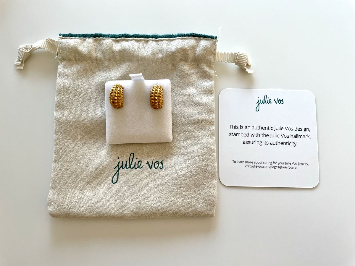 Orecchini pendenti & Orecchini a lobo: Julie Vos CAIRO Gold Plated Earrings – Nuovo (secondo la descrizione) da Küsnacht ZH venduto da Zubli 2