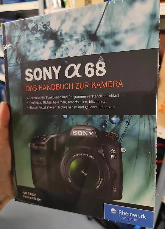 Libri: Handbuch Sony Alpha 68 – Usato da Zetzwil venduto da cosmaschiwa1