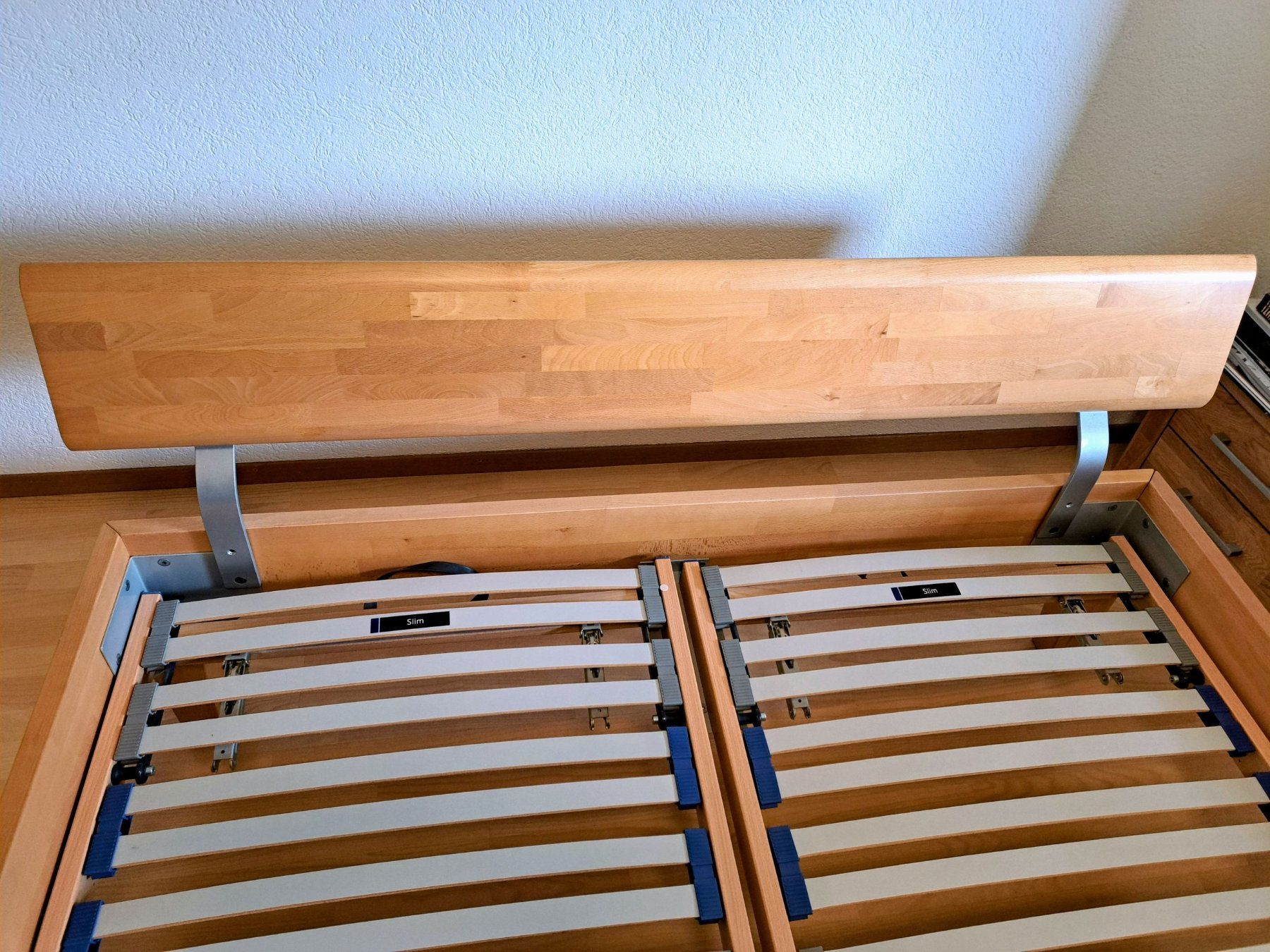 Pfister Lits: Doppelbett aus massivem Buchenholz – D'occasion à Bülach par martin151 1