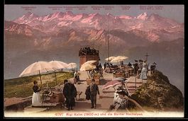 AK Rigi-Kulm, Und die Berner Hochalpen