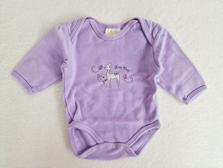 Baby Girl Body Gr. 62/68 Violette 100% Baumwolle