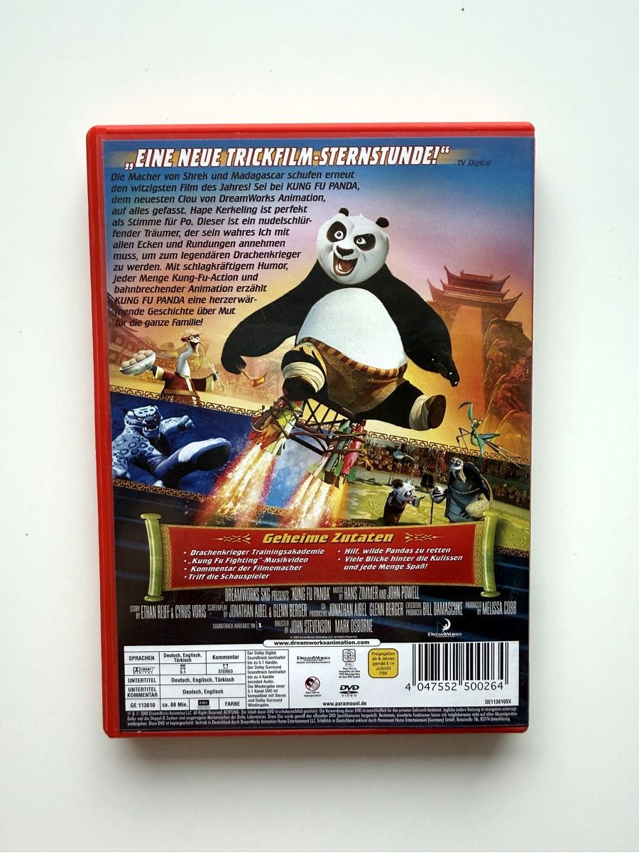 Tutti i DVDs: Kung Fu Panda,  DVD, DE ENG – Usato da Couvet venduto da Aura_aura 2