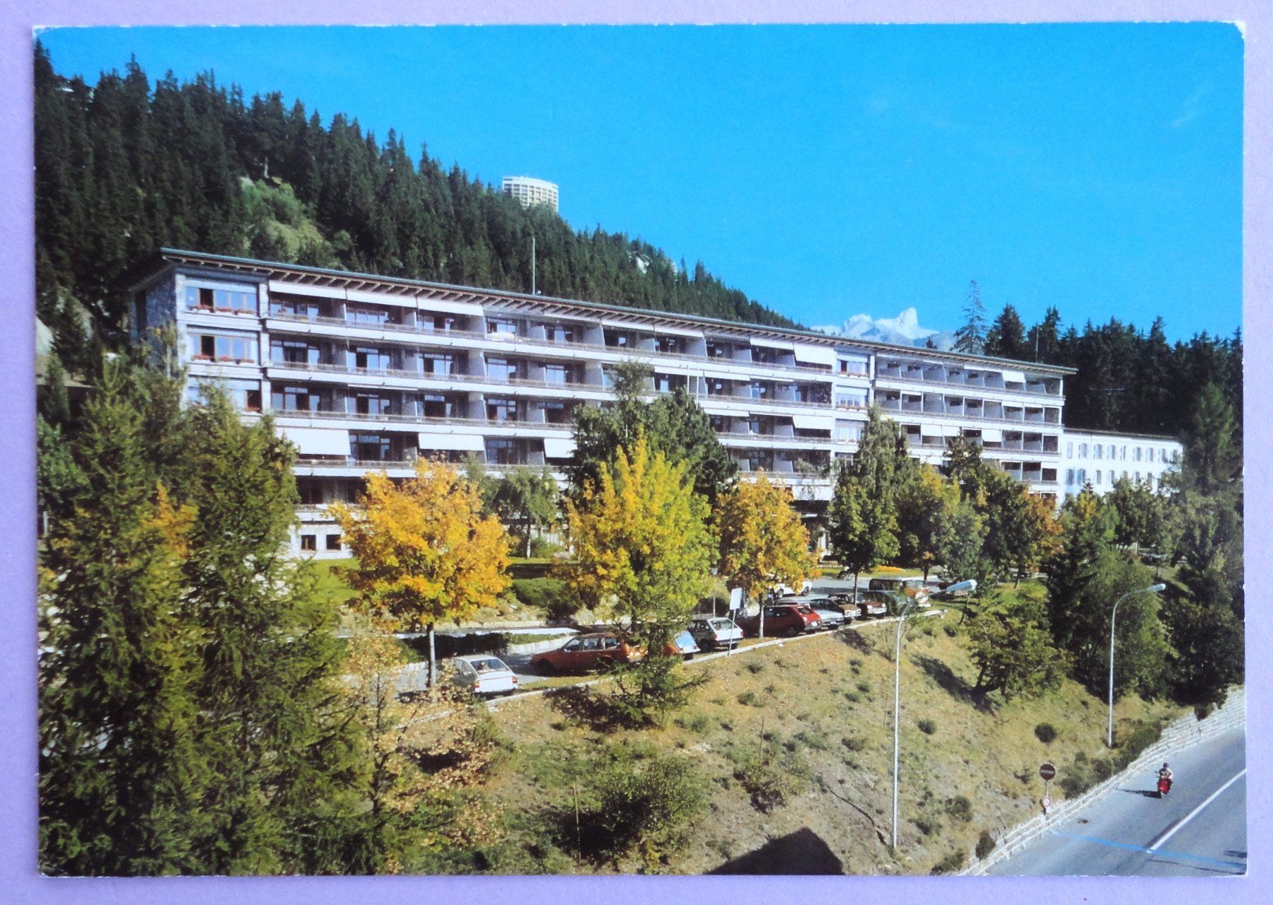 Cartoline postali: Montana-Crans, le sanatorium Bellevue – Usato da Fétigny venduto da Billy2miny