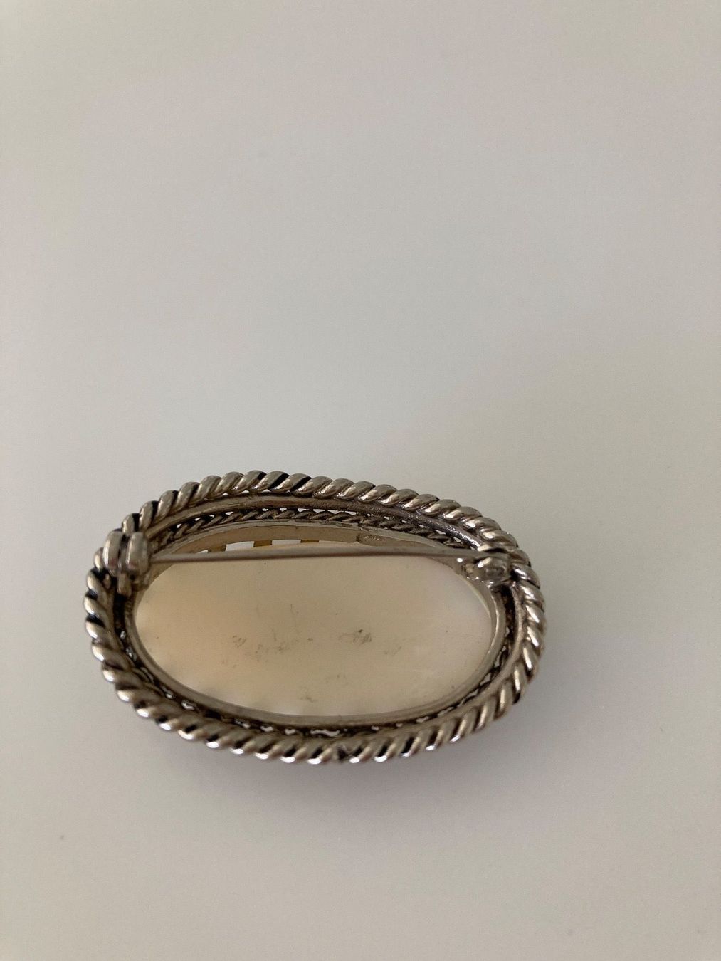Spille & Fermagli: Antike Perlmutt -Brosche 4 cm – Usato da Brissago venduto da SUS-2021 1