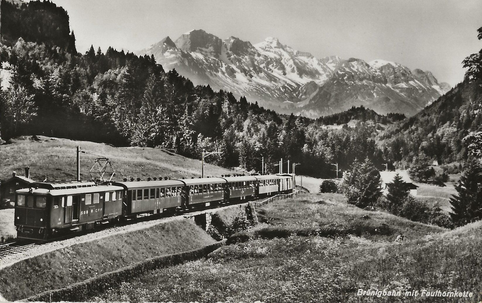 Cartoline postali: Brünigbahn – Usato da Frauenfeld venduto da Merk52