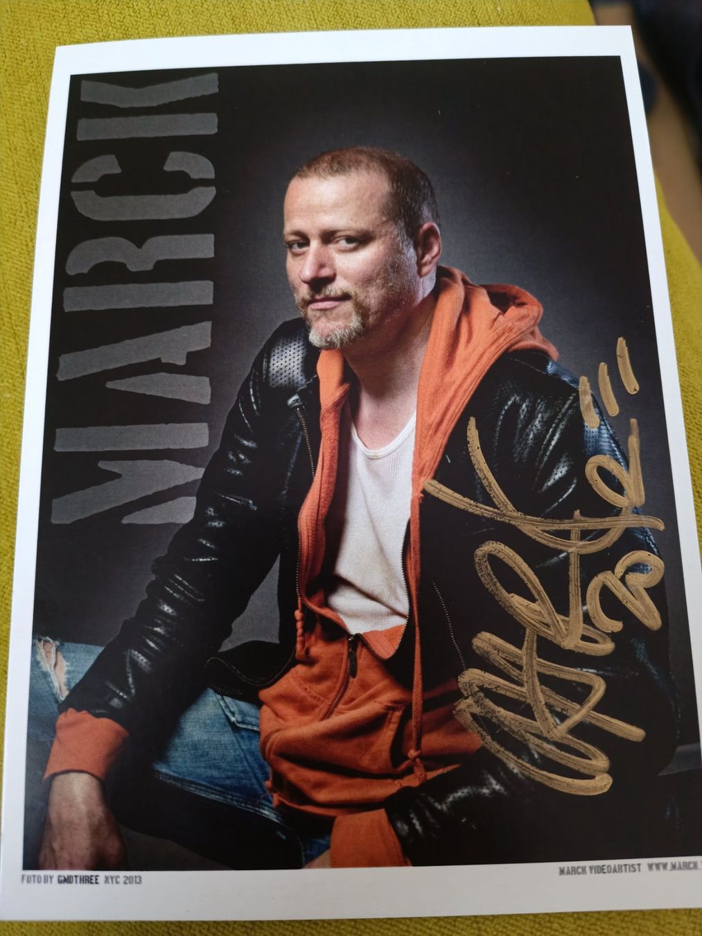 Autografi: Marck - handsigniert - Künstler – Usato da Menziken venduto da Autogramme