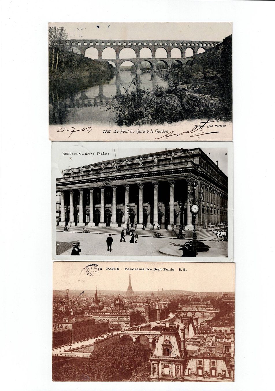 Cartes postales: Frankreich, 29 Ansichtskarten, 1904 bis 1937 – D'occasion à Hinteregg par McCharly01 1