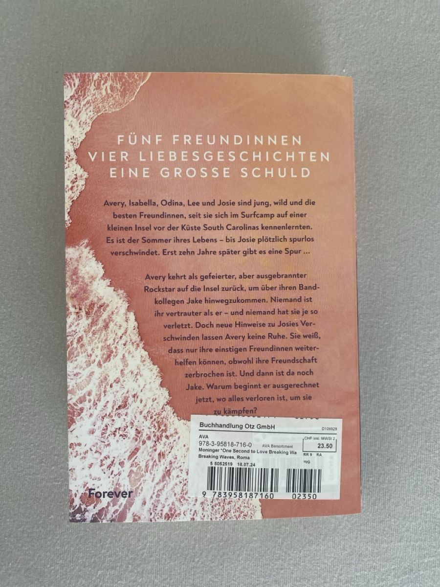 Libri: Buch: One second to love von Kristina Moninger – Nuovo (secondo la descrizione) da Lenzburg venduto da san_7gqg 1