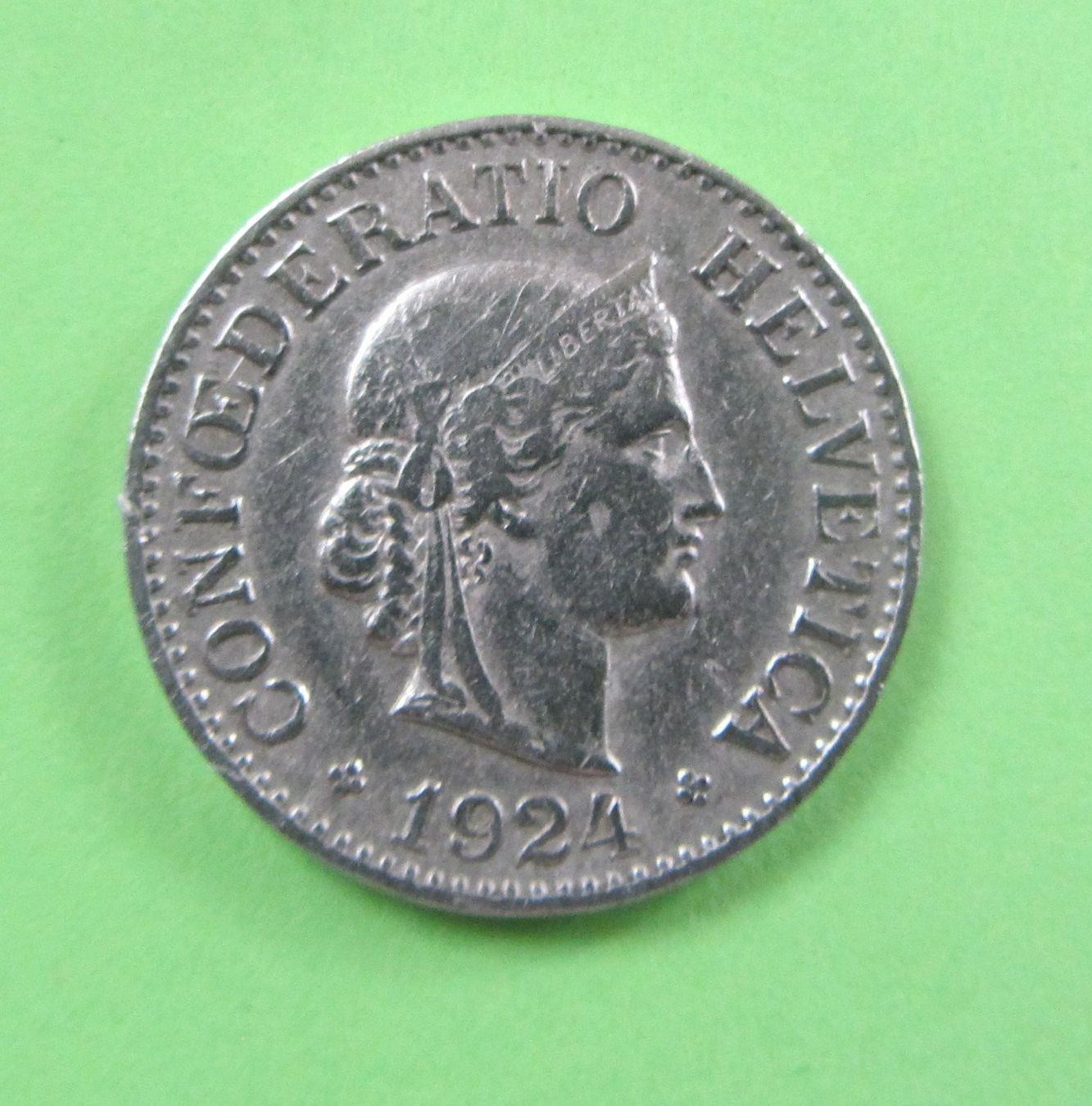 Tutti le monete: 10 Rappen Münze 1924 – Usato da Malters venduto da moc_z8d9