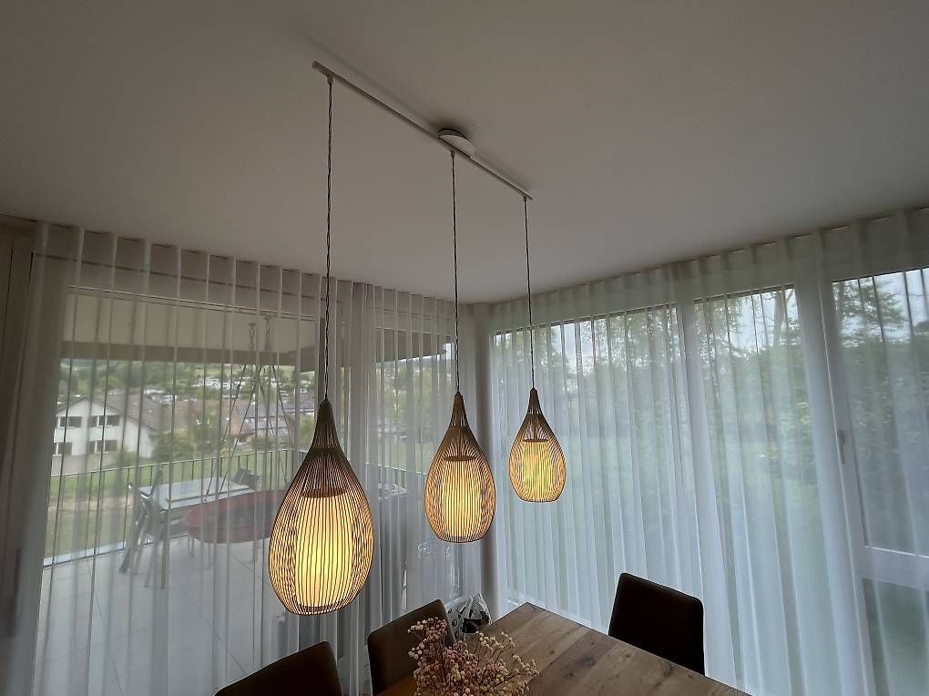 Lampade: Hängeleuchte weiss Metall E27 Leuchtmittel – Usato da Lengnau AG venduto da Heyevo19 2