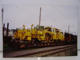 Foto SBB  Gleisbaumaschine Meter Spur +Te I 41 Gossau 8.5.92
