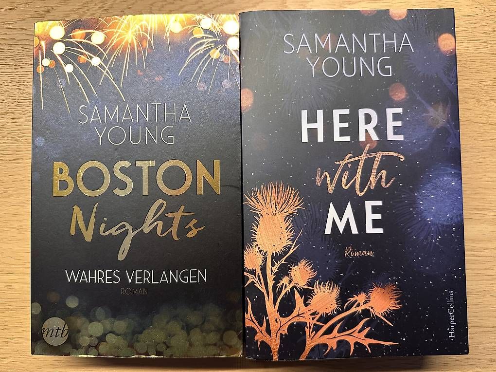 Libri: Samantha Young: Boston Nights, Here with Me – Usato da Winterthur venduto da trading_
