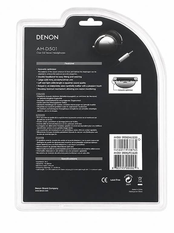 Cuffie:  Denon AH-D501 Kopfhörer  Neu & Originalverpackt – Usato da Schänis venduto da patrickangehrn 1