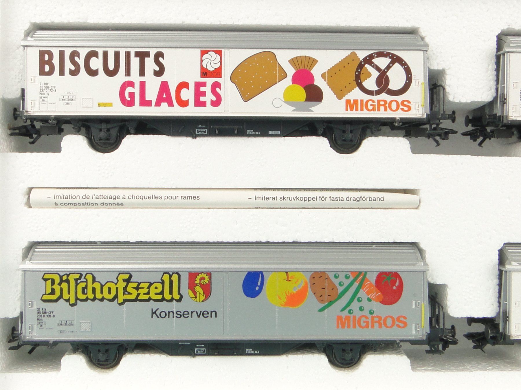 Märklin Modellini di ferrovie: Märklin 4785 SBB Migros Hbis Set – Usato da Bülach venduto da cann11 3
