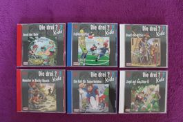 6 - Die drei ??? Kids- Hörspiel - CD´s