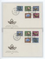 Pro Patria 1960, 2 FDCs