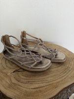 Alma en Pena Strass-Sandalen Roségold Gr. 38