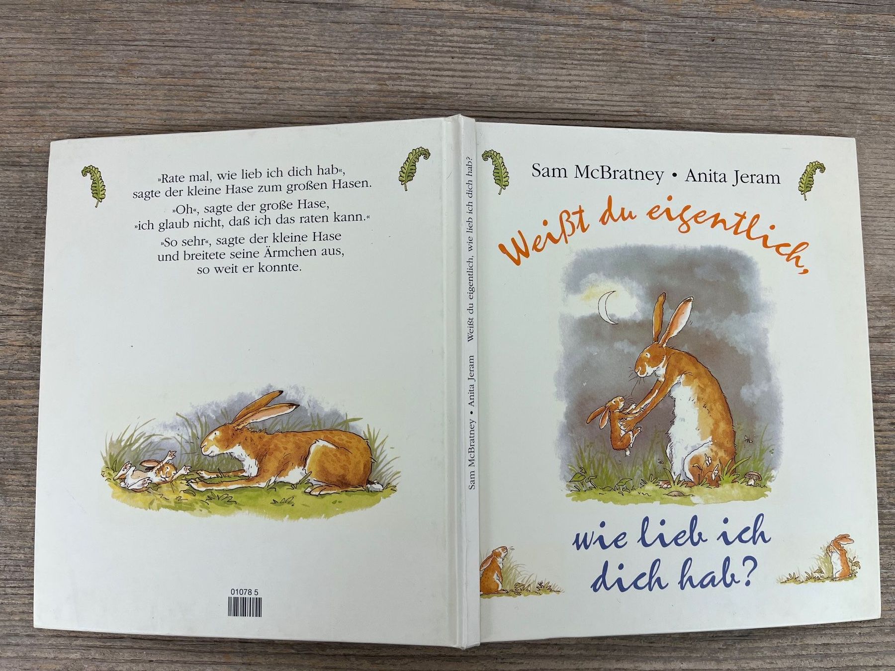 Libri: Weisst du eigentlich, wie lieb ich dich hab? Copyright 1994 – Usato da Pfäffikon ZH venduto da buresi