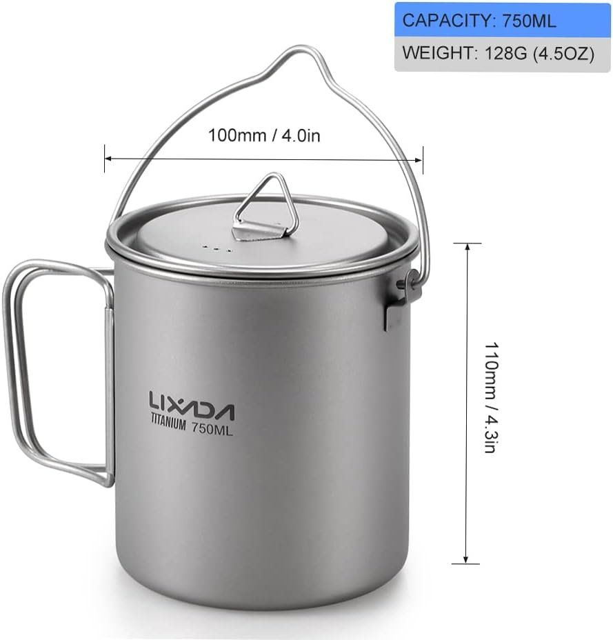 Pentole: Camping Titan Topf 750ml – Nuovo e nell'imballaggio originale da Châtelaine venduto da topshop.switzerland 4