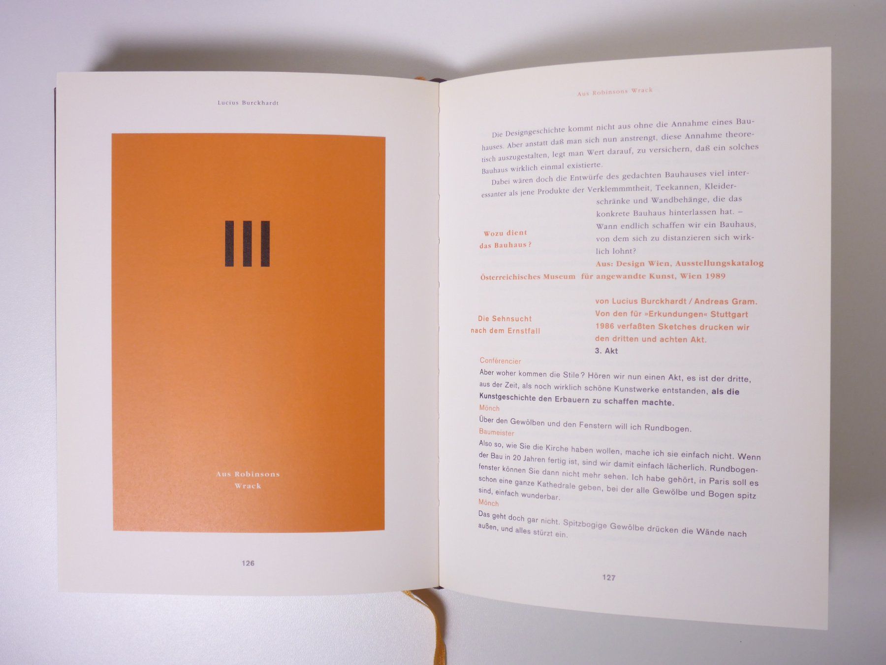 Bücher: Lucius Burckhardt: Design ist unsichtbar. – Gebraucht aus Erschwil von taglang 3