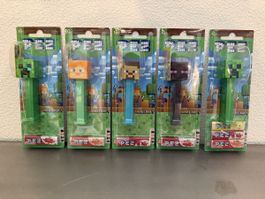 Minecraft PEZ Komplettset (5 Spender) – OVP