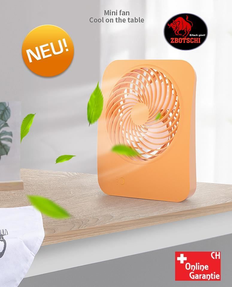 Purificatori d'aria: Mobiler Batterien Ventilator Sommer Büro – Nuovo e nell'imballaggio originale da Visp venduto da zbotschi