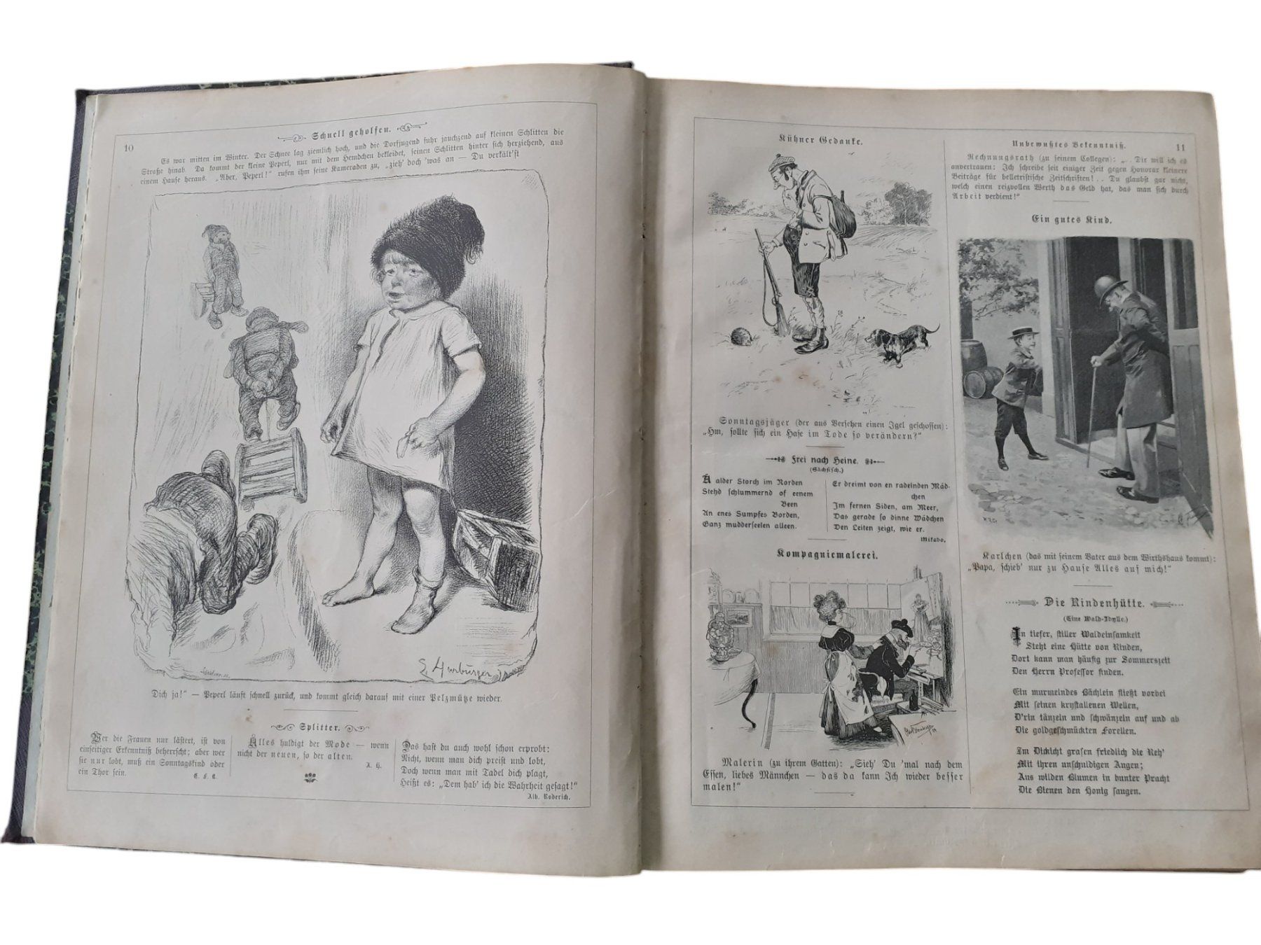 Libri: Fliegende Blätter Satirezeitschrift um 1850 – Usato da Mörschwil venduto da aik_x8mc 4