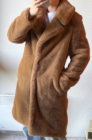 Manteau teddy camel IVY&OAK taille 36