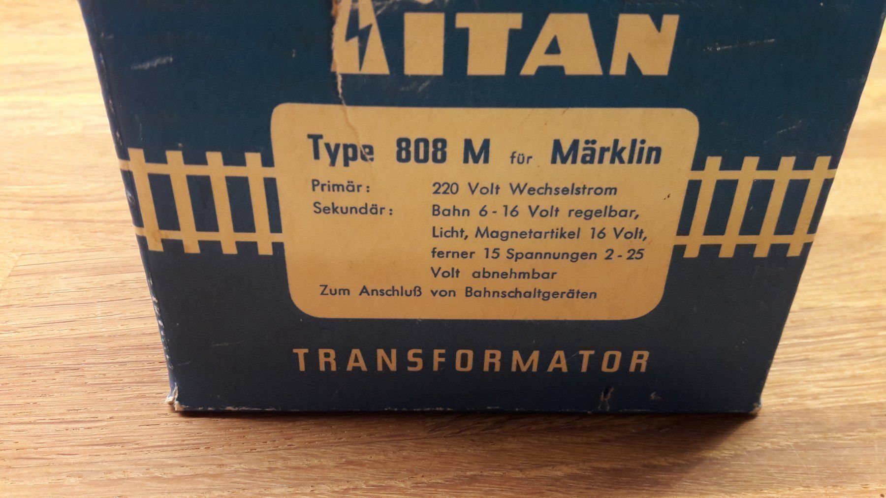 Modelleisenbahnen: Titan AC : Transfo non réglable 40 VA – Gebraucht aus Buttes von Cafe2005 3