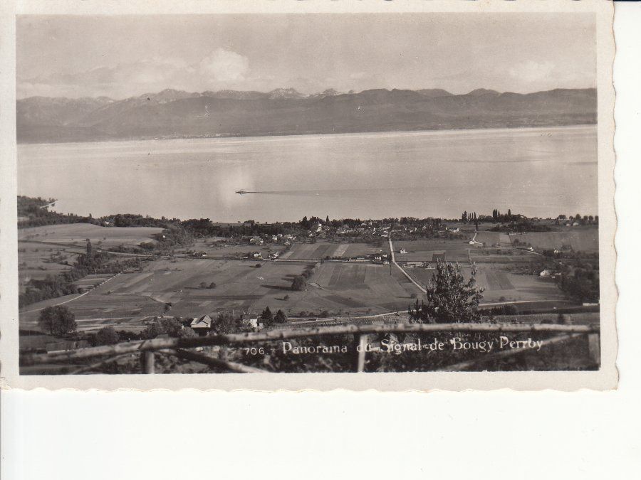 Ansichtskarten: Signal de Bougy 1947 – Gebraucht aus Bürglen TG von StampGraf
