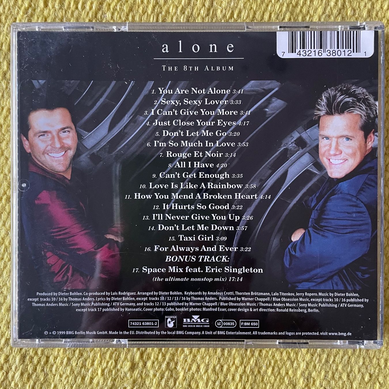 CD: MODERN TALKING-ALONE – Usato da Rorschacherberg venduto da CD-Roli 1