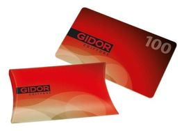 100 CHF Gidor Geschenkkarte Gutschein Wertgutschein