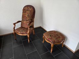 Sessel Stuhl 2-teilig