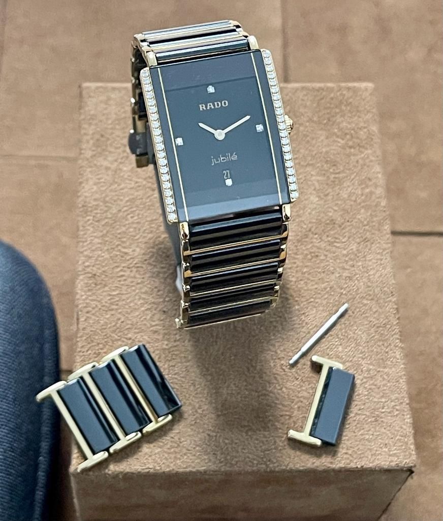 Rado Uhren: Rado Jubilé XL mit Diamanten – Gebraucht aus Waldkirch von  8