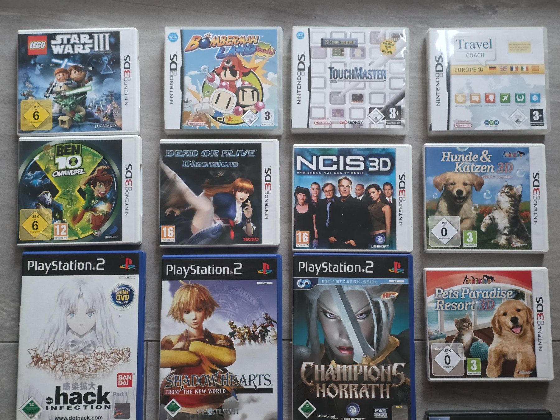 Spiele: Gamecube PS2 PSP Nintendo DS &3DS Case – Gebraucht aus Münchenbuchsee von RipiRip 4