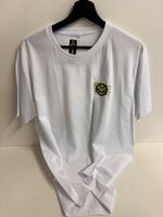 Weisses T-Shirt Savage Print Grösse L